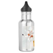 Sakura - Blüte der japanischen Kirsche Edelstahlflasche (Links)