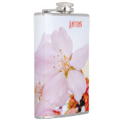 Sakura - Blüte der japanischen Kirsche Flachmann (Rechts)