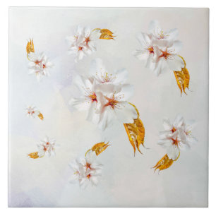 Sakura - Blüte der japanischen Kirsche Fliese