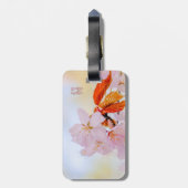 Sakura - Blüte der japanischen Kirsche Gepäckanhänger (Rückseite vertikal)