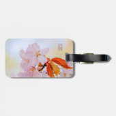 Sakura - Blüte der japanischen Kirsche Gepäckanhänger (Rückseite horizontal)