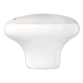 Sakura - Blüte der japanischen Kirsche Keramikknauf (Seitenansicht)