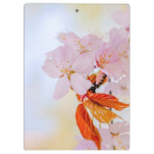 Sakura - Blüte der japanischen Kirsche Klemmbrett (Rückseite)