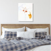 Sakura - Blüte der japanischen Kirsche Leinwanddruck (Insitu (Schlafzimmer))