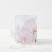 Sakura - Blüte der japanischen Kirsche Mattglastasse (Vorderseite Links)