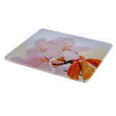 Sakura - Blüte der japanischen Kirsche Schneidebrett (Ecke)