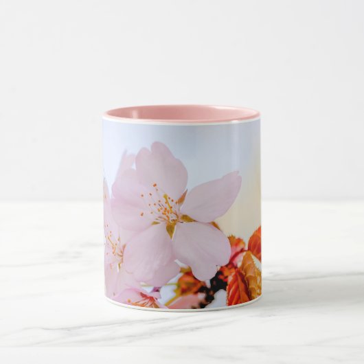 Sakura - Blüte der japanischen Kirsche Tasse (Zentrum)