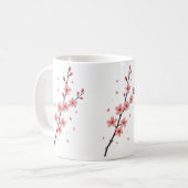 Sakura-Blüten Kaffeetasse (Vorderseite Links)