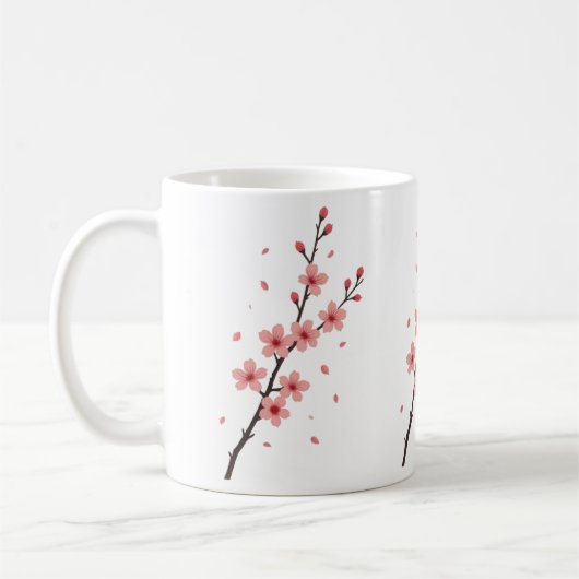 Sakura-Blüten Kaffeetasse (Links)