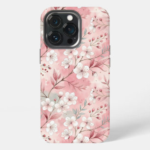 Sakura-Blütenmuster Rosa iPhone 13 Pro Hülle