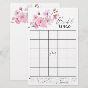 Sakura - Brautparty-Bingo-Spiel