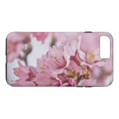 Sakura Cheroms Blüten Pink Case-Mate iPhone Hülle (Rückseite (Horizontal))