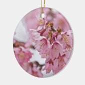 Sakura Cheroms Blüten Pink Keramikornament (Links)
