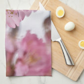Sakura Cheroms Blüten Pink Küchentuch (Viertel Falte)