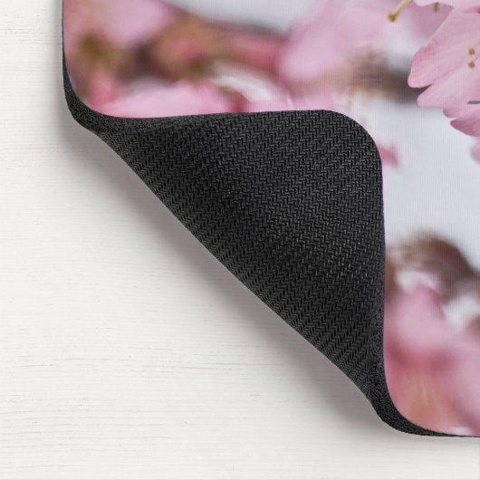 Sakura Cheroms Blüten Pink Mousepad (Ecke)
