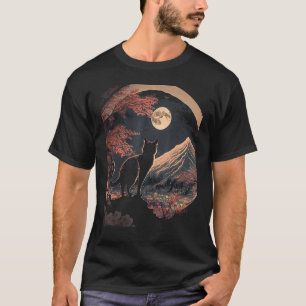 Sakura Cheroms niedliche Katze T-Shirt