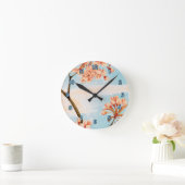 Sakura Cheroms Wall Clock Runde Wanduhr (Zuhause)