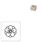 Sakura Cherry Blossom Blume Loyalität Gummistempel (Stempel)