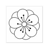 Sakura Cherry Blossom Blume Permastempel (Design)