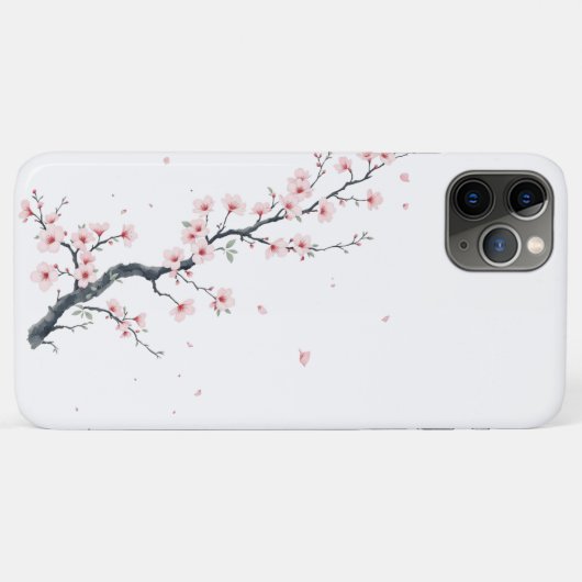 Sakura Cherry Blossom Branch iPhone / iPad case (Rückseite (Horizontal))