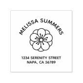 Sakura Cherry Blossom Flower Arch Address Permastempel (Design)
