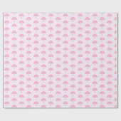 Sakura Cherry Blossom Japanisches Mädchen Geburtst Geschenkpapier (Flach)