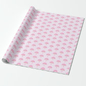 Sakura Cherry Blossom Japanisches Mädchen Geburtst Geschenkpapier (Ungerollt)