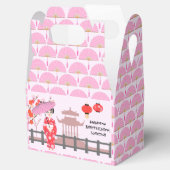 Sakura Cherry Blossom Japanisches Mädchen Geburtst Geschenkschachtel (Geöffnet)