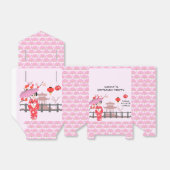 Sakura Cherry Blossom Japanisches Mädchen Geburtst Geschenkschachtel (Ungefaltet)