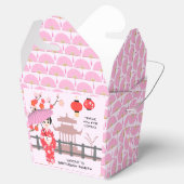 Sakura Cherry Blossom Japanisches Mädchen Geburtst Geschenkschachtel (Geöffnet)