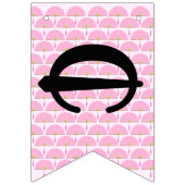 Sakura Cherry Blossom Japanisches Mädchen Geburtst Wimpelkette (Dritte Fahne)