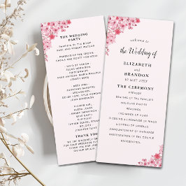 Sakura – Cherry Blossom Sakura Wedding  Programm