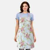 Sakura/Cherry Blossom Schürze (Getragen)