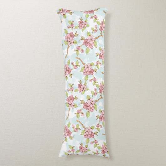 Sakura/Cherry Blossom Seitenschläferkissen (Vorderseite Vertikal)