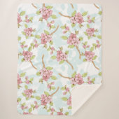 Sakura/Cherry Blossom Sherpadecke (Vorderseite)