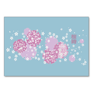Sakura, Cherry Blossom Tischnummer