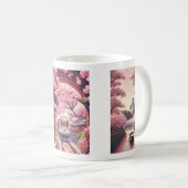 Sakura Cherry Blossom Travel Mug Kaffeetasse (VorderseiteRechts)