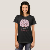 Sakura Cherry Blossom Tree Japanese Symbol of Beau T-Shirt (Vorne ganz)