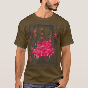 Sakura Cherry Blossom Tree Japanischer Street Art  T-Shirt