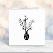 Sakura Cherry Blossom Vase Permastempel