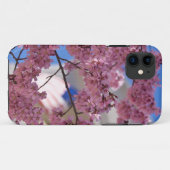 Sakura Cherry Blossoms Americana Case-Mate iPhone Hülle (Rückseite (Horizontal))
