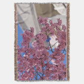 Sakura Cherry Blossoms Americana Decke (Vorderseite Vertikal)