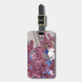 Sakura Cherry Blossoms Americana Gepäckanhänger (Vorderseite vertikal)
