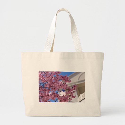 Sakura Cherry Blossoms Americana Jumbo Stoffbeutel (Vorne)