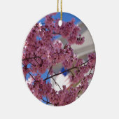 Sakura Cherry Blossoms Americana Keramik Ornament (Rechts)