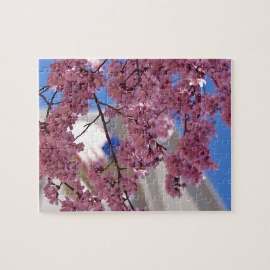 Sakura Cherry Blossoms Americana Puzzle (Horizontal)