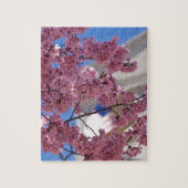 Sakura Cherry Blossoms Americana Puzzle (Vertikal)