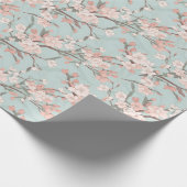Sakura Cherry Blossoms Geschenkpapier (Ecke)