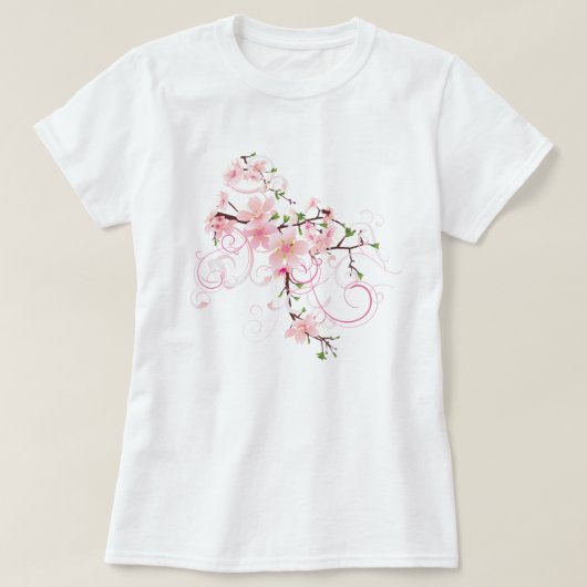 Sakura Cherry Blossoms T-Shirt (Design vorne)