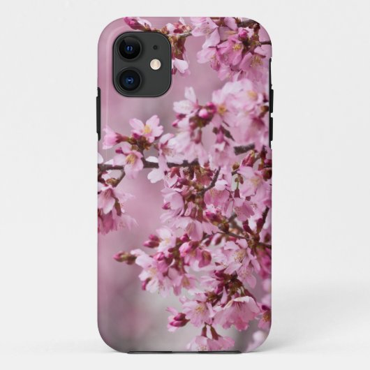 Sakura Cherry blüht pastellrosa Schichten Case-Mate iPhone Hülle (Rückseite)